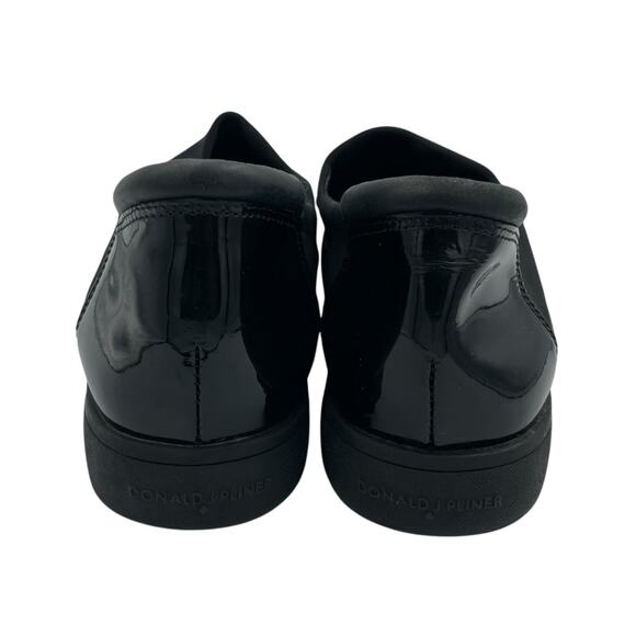 Donald J Pliner Mera-D Black Neoprene Round Toe Slip On Platform Sneakers - Picture 6 of 10